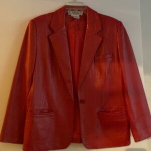 Leather never worn jacket very soft leather